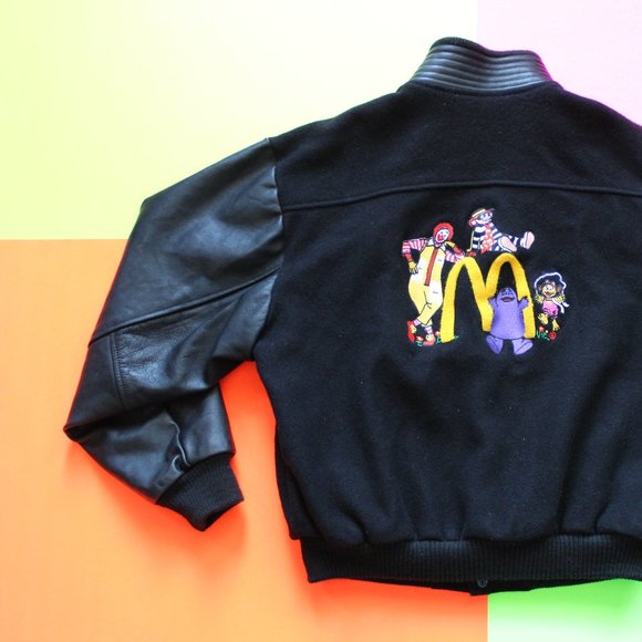 Vintage Other - RARE Vintage 1980s McDonald's Varsity Jacket